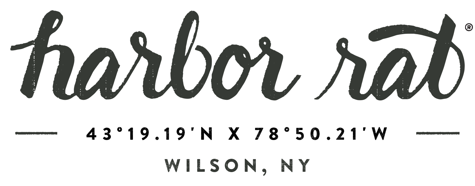 Harbor Rat retail partner display for waterfront shops
